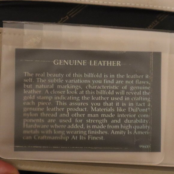 Amity Leather Trim Clutch - Floral Design - Tan - 6 14/16" x 3 9/16" w/ Package - Picture 7 of 9